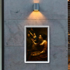 Artemisia Gentileschi painting Judith triumphant poster 2
