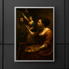 Artemisia Gentileschi painting Judith triumphant poster 5