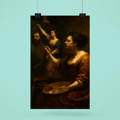 Artemisia Gentileschi painting Judith triumphant poster 6