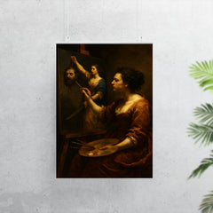 Artemisia Gentileschi painting Judith triumphant poster 7