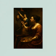 Artemisia Gentileschi painting Judith triumphant poster 8