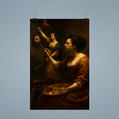 Artemisia Gentileschi painting Judith triumphant poster 9