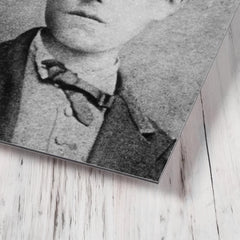 Arthur Rimbaud metal print mockup