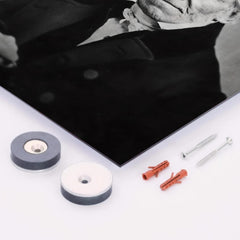 Arthur Schopenhauer metal print mockup