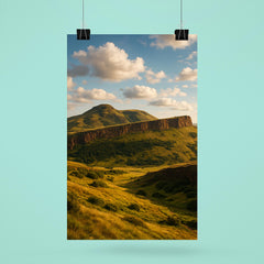 Arthur's Seat and Salisbury Crags Scotland poster 6