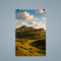 Arthur's Seat and Salisbury Crags Scotland poster 9
