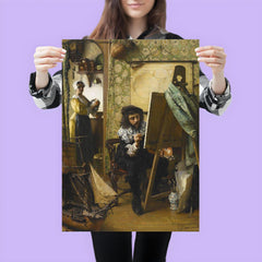 Artist in His Studio by Eduard Charlemont, 1890 poster 3