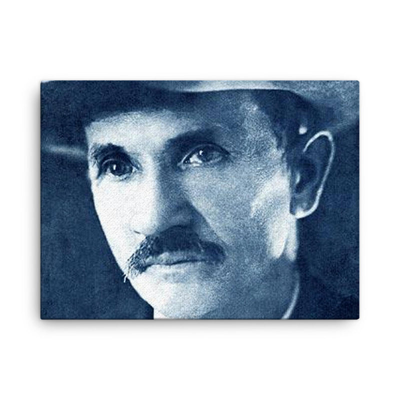 Arturo Ambrogi canvas print on a plain backdrop in size 18