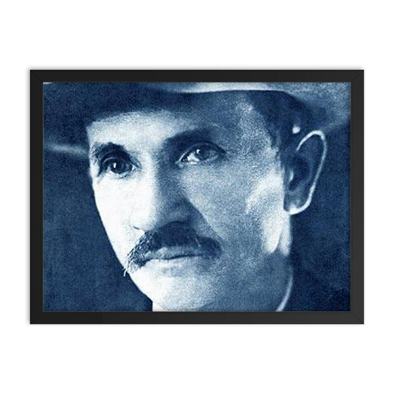 Arturo Ambrogi framed print on a plain backdrop in size 18