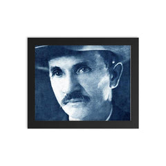 Arturo Ambrogi framed print on a plain backdrop in size 8"x10".