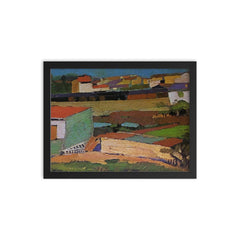 Arturo Checchi framed print on a plain backdrop in size 12"x16".