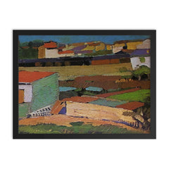 Arturo Checchi framed print on a plain backdrop in size 18"x24".