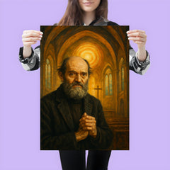 Arvo Pärt tintinnabuli chapel portrait poster 3