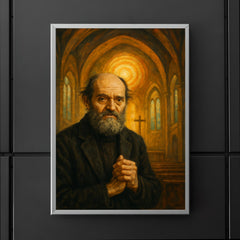 Arvo Pärt tintinnabuli chapel portrait poster 5
