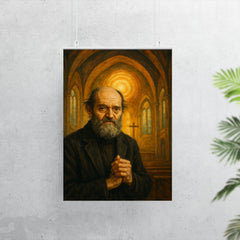 Arvo Pärt tintinnabuli chapel portrait poster 7