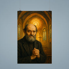 Arvo Pärt tintinnabuli chapel portrait poster 9