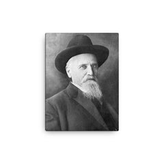 Asbury Harpending canvas print on a plain backdrop in size 12"x16".