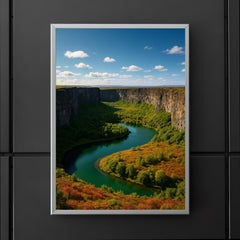 Asbyrgi Canyon Iceland poster 5