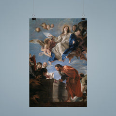 Assumption of the Virgin by Juan Martín Cabezalero, c. 1665 poster 9