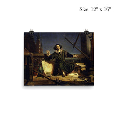 Astronomer Copernicus or a Conversation with God by Jan Matejko poster 3