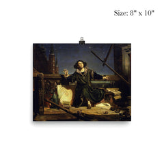 Astronomer Copernicus or a Conversation with God by Jan Matejko poster 4