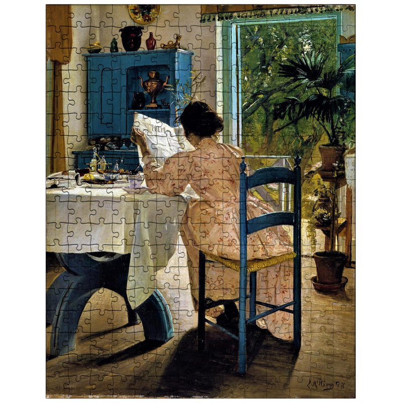 At Breakfast By Laurits Andersen Ring jigsaw puzzle