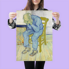 At Eternity's Gate by Vincent Van Gogh, May 1890 poster 3