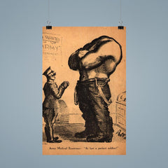 At Last a Perfect Soldier by Robert Minor, 1916 poster 9