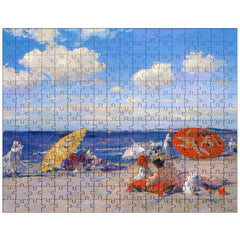 At the Seaside by William Merritt Chase jigsaw puzzle