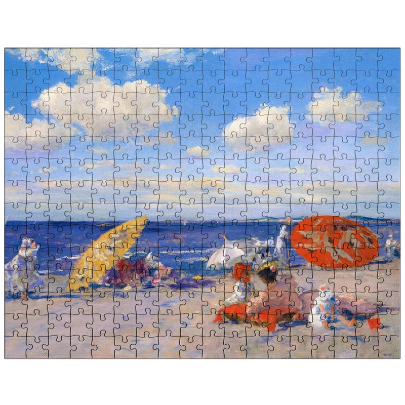 At the Seaside by William Merritt Chase jigsaw puzzle
