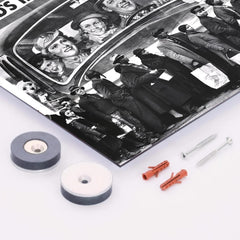 At the Time of the Louisville Flood (Breadline) metal print mockup