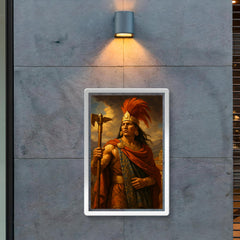 Atahualpa in Cajamarca before betrayal poster 2