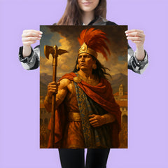 Atahualpa in Cajamarca before betrayal poster 3