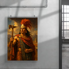Atahualpa in Cajamarca before betrayal poster 4