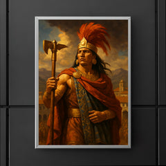 Atahualpa in Cajamarca before betrayal poster 5