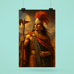 Atahualpa in Cajamarca before betrayal poster 6