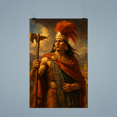 Atahualpa in Cajamarca before betrayal poster 9