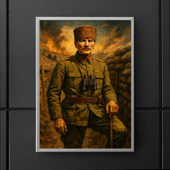 Atatürk Gallipoli trench portrait poster 5