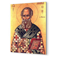 Athanasius of Alexandria metal print mockup