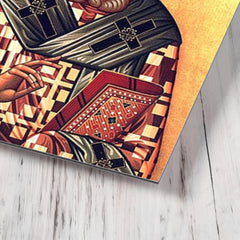 Athanasius of Alexandria metal print mockup