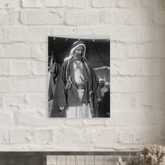 Auda Abu Tayi metal print mockup