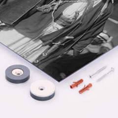 Auda Abu Tayi metal print mockup