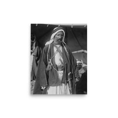 Auda Abu Tayi poster on a plain backdrop in size 8"x10".