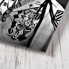 Audie Murphy metal print mockup