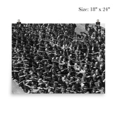 August Landmasser, The Man Who Refused to Salute Hitler, 1936 poster 5