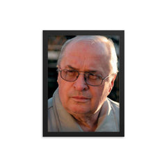 Augustin Buzura framed print on a plain backdrop in size 12"x16".