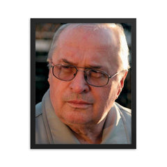 Augustin Buzura framed print on a plain backdrop in size 16"x20".