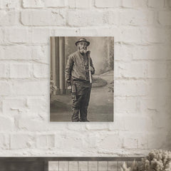 Augustin Lesage metal print mockup