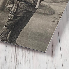 Augustin Lesage metal print mockup