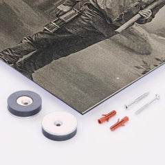 Augustin Lesage metal print mockup